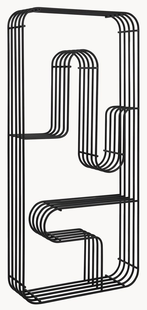 Scaffale da parete in metallo Curva