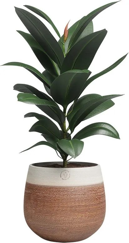 Vaso in ceramica fatto a mano ø 20 cm Antheia - Artevasi