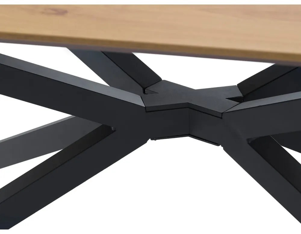 Tavolo da pranzo con piano effetto rovere 100x200 cm Cesura – Unique Furniture