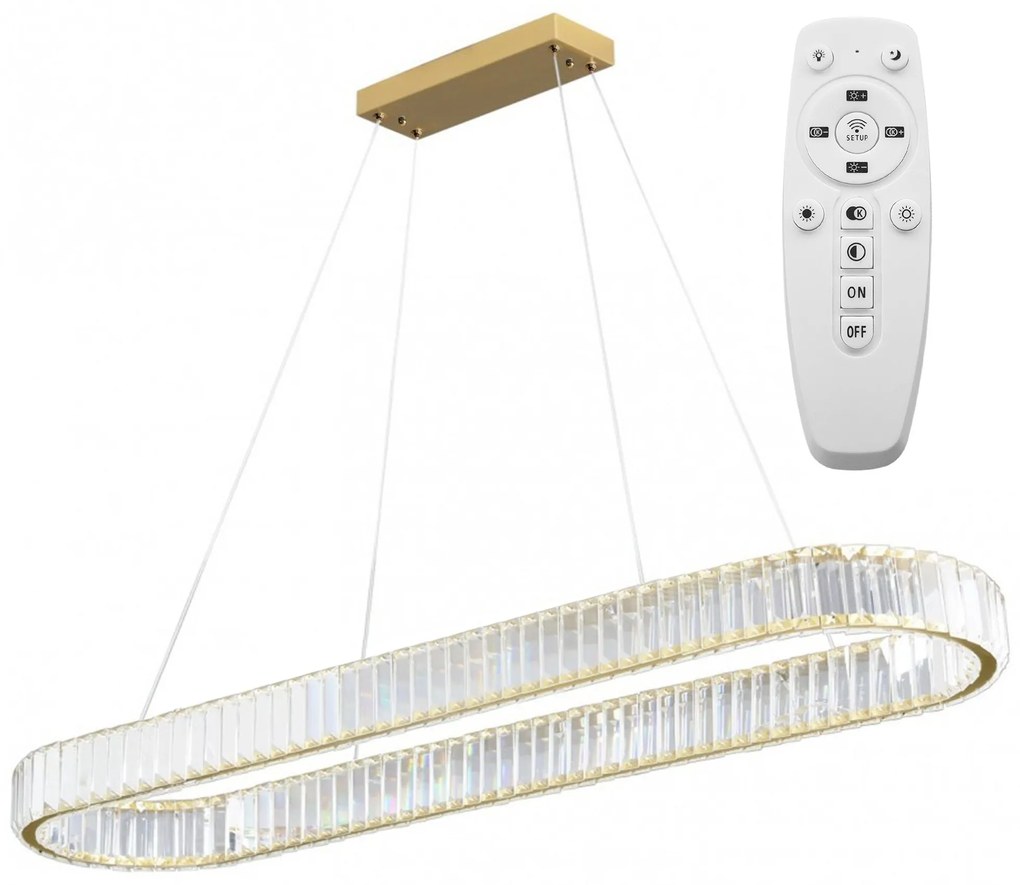 Lampada LED APP1508-CP BRUSH GOLD