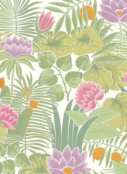 Little Greene Carta da parati Reverie - Jardin