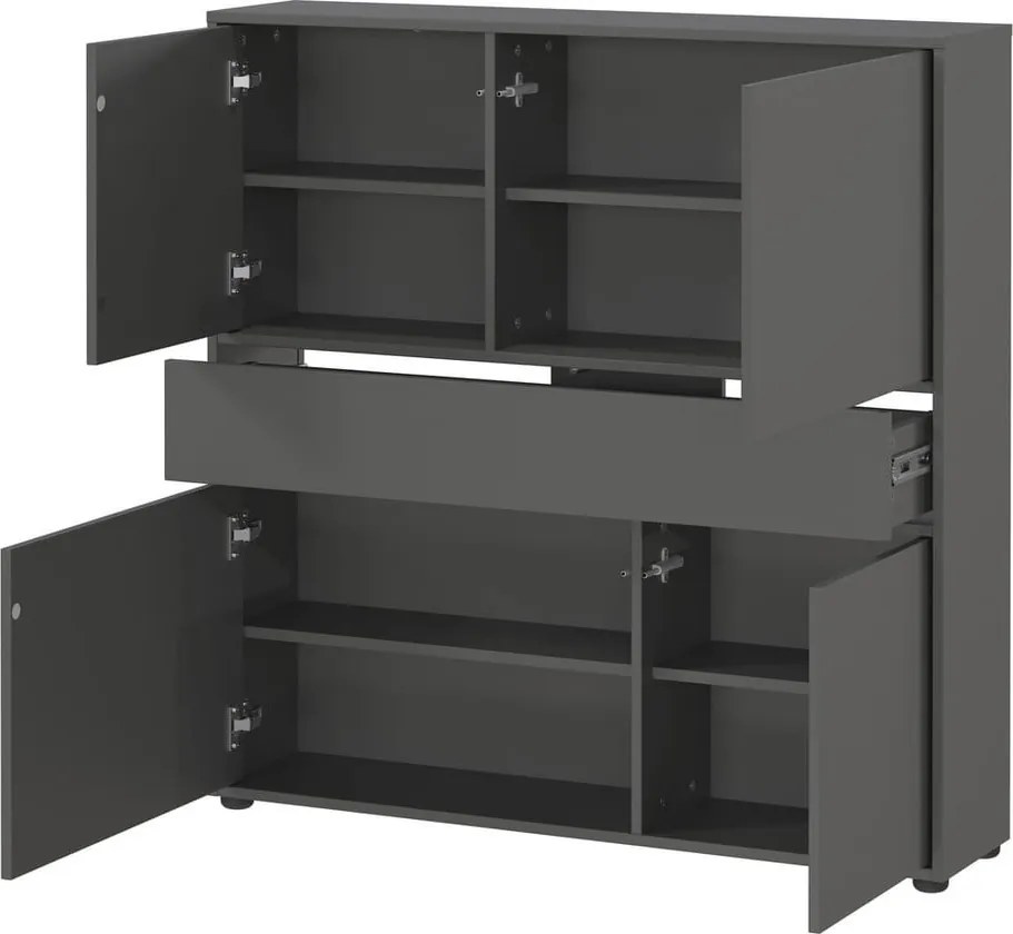 Set da corridoio color antracite Ameca 2.0 - Germania