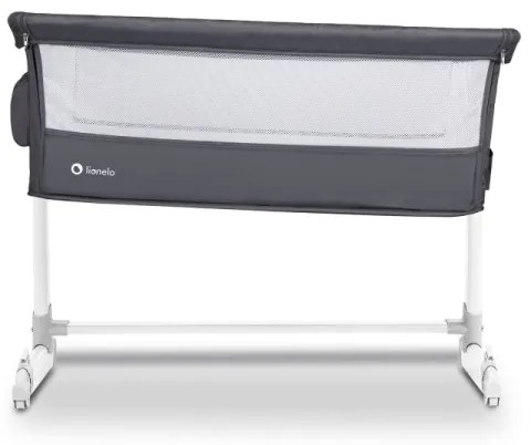 Lionelo - Lettino da viaggio THEO Grigio scuro