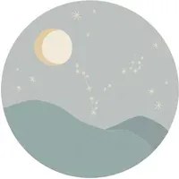 Eijffinger Carta da parati panoramica Star Sign Circles Blue - Pisces