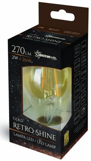 Bulbo LED Caldo E-27 230V 2W Edison 14077