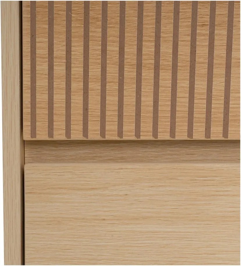 Comodino di colore naturale Iona – Casa Selección