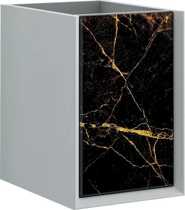 Estensione per mobile da bagno Bellagio 1 cassetto 1 anta bianco L 35 x H 48 x P 46 cm