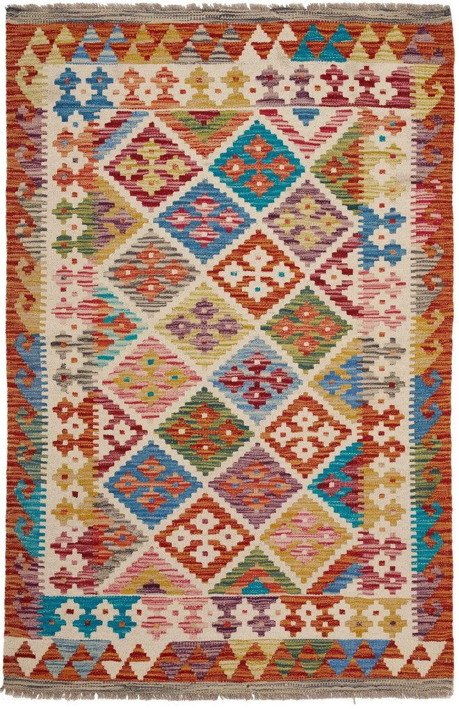 Kilim Tappeto 100 x 150 (Pakistan) Tessuto A Mano