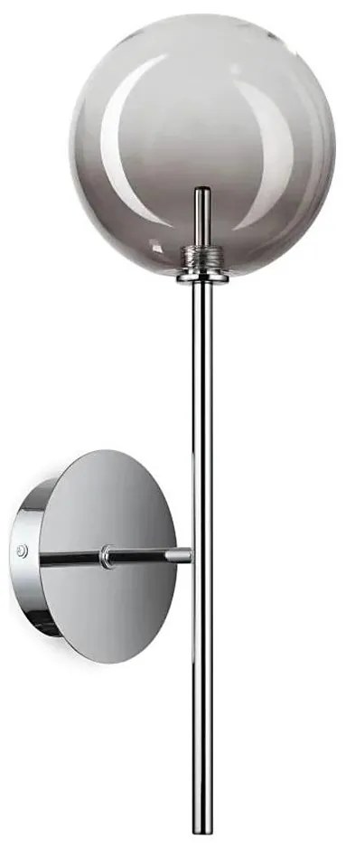 Ideal Lux - Applique a LED EQUINOXE 1xG4/2W/230V cromo/fumé