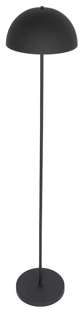 Lampada da terra da esterno ricaricabile nera con dimmer a 3 livelli - Keira