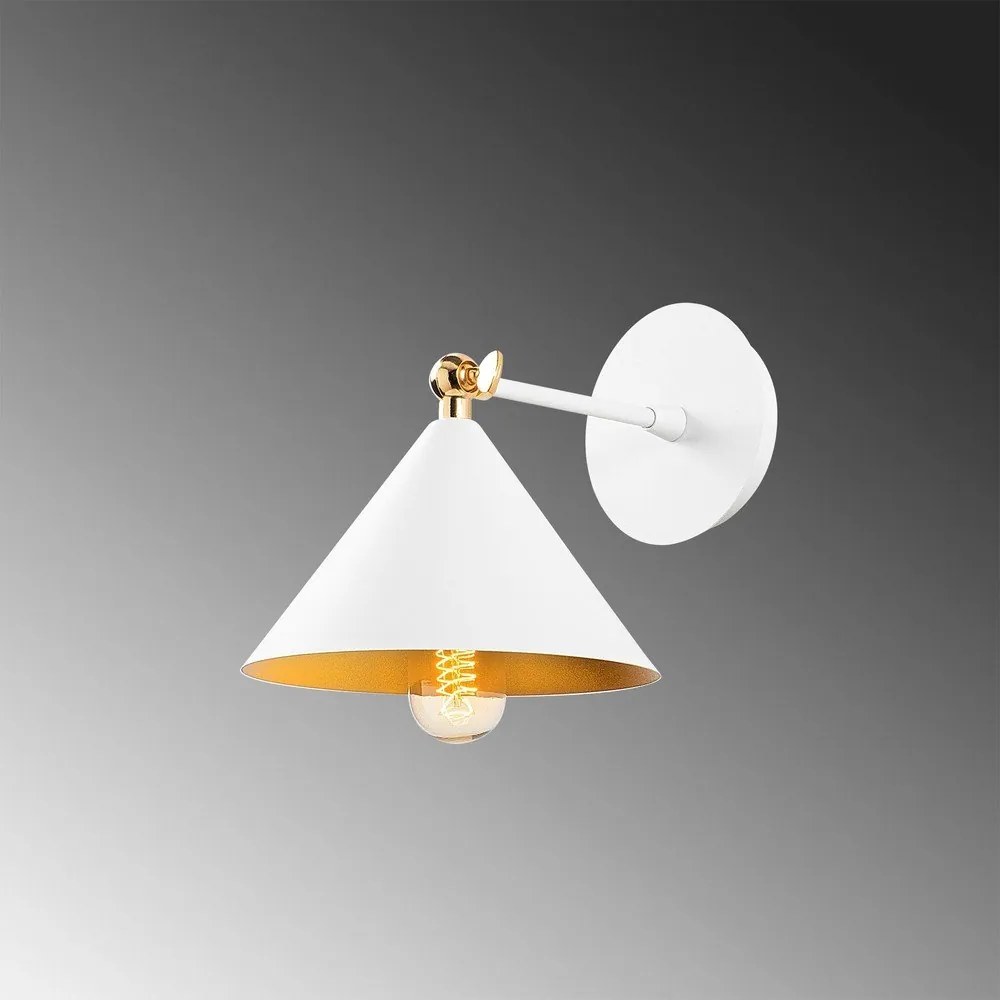 Lampada da parete bianca Berceste – Opviq lights
