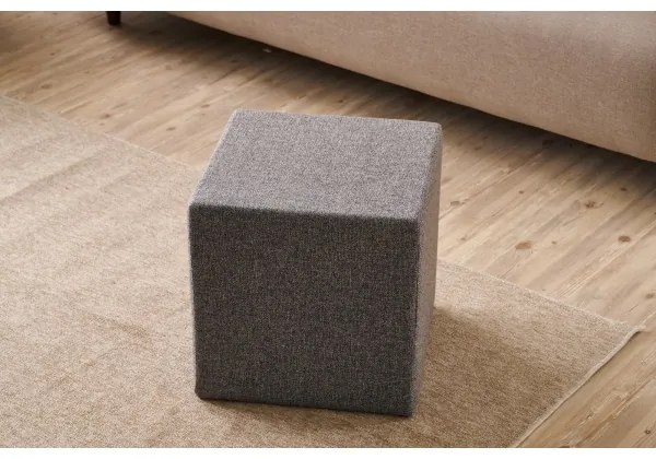 Pouf CUBI 40x40 cm antracite