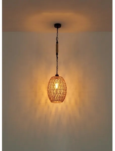 Globo 15670H - Lampadario su catena HALIA 1xE27/60W/230V