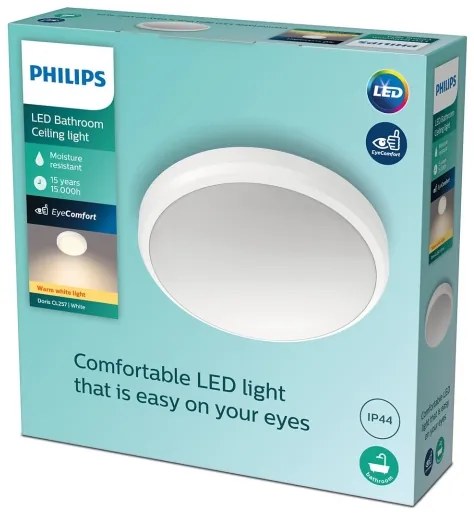Philips - Plafoniera LED da bagno DORIS LED/6W/230V 2700K IP44