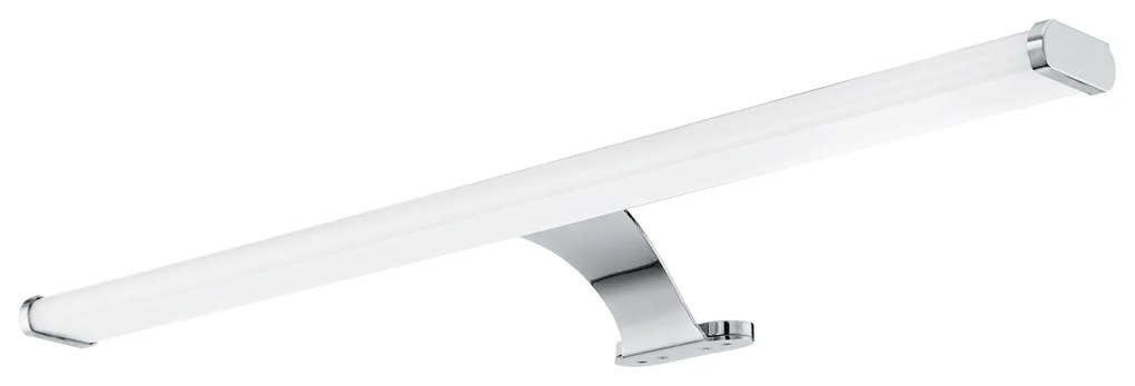 Applique Moderna Vinchio Acciaio Cromo Led Integrato 13,6W