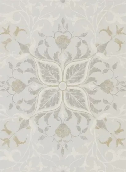 Morris & Co Carta da parati Pure Net Ceiling - Stone/ Chalk