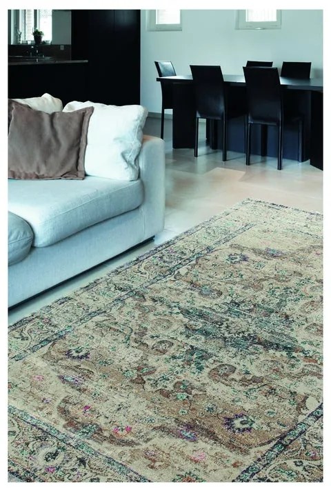 Tappeto Precious orientale beige, L 200 x L 140 cm