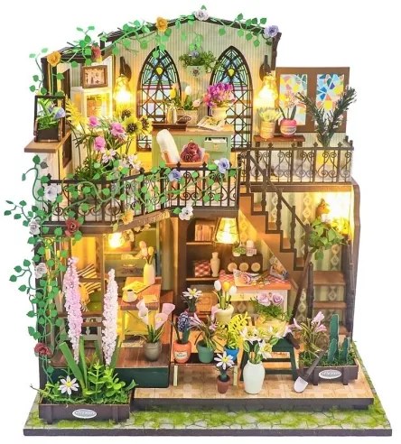 2Kids Toys - Miniatura casa Darcyin fiore 2xAAA