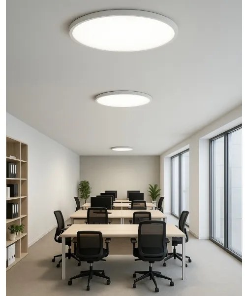 Plafoniera LED 40W/230V 3000/4000/6500K, Ø 50 cm, bianca
