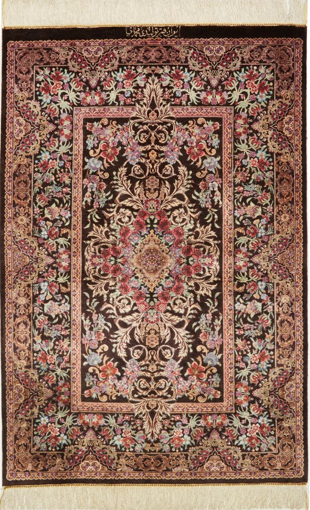 Ghom Tappeto persiano 80x120 (Iran) Annodato A Mano