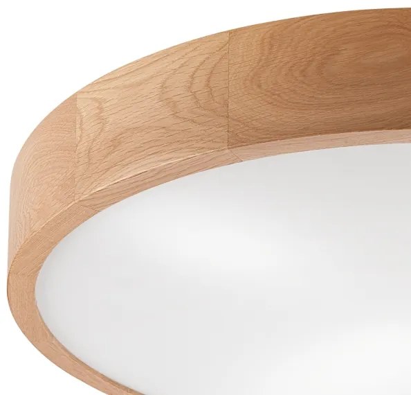 Plafoniera OAK 4xE27/60W/230V ø 57,5 cm quercia