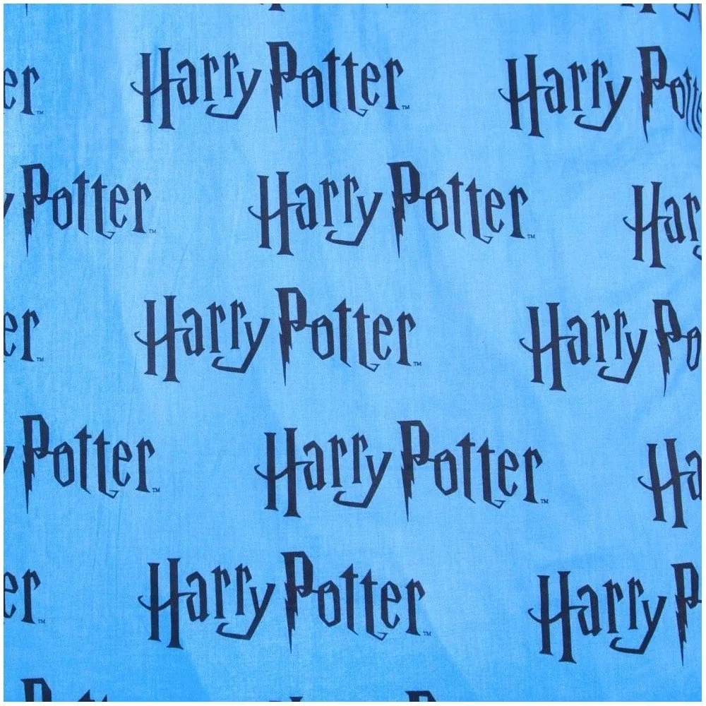 Set copripiumino e federa da bambini in cotone per letto singolo 140x200 cm Harry Potter "Hogwarts Express" – Jerry Fabrics
