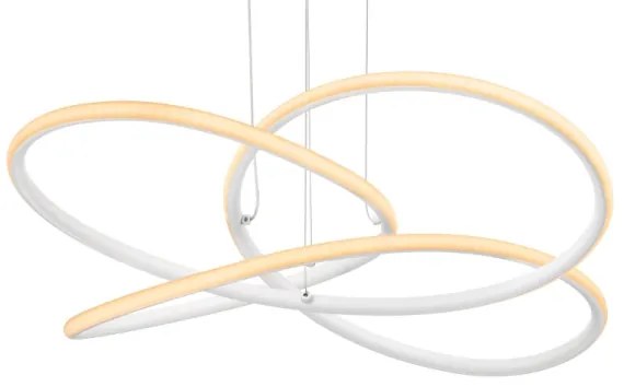 Globo 67201WH-30 - Lampadario LED su filo PANDA LED/30W/230V