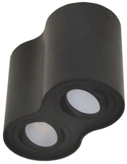 Faretto SIROCO 2xGU10/30W/230V nero