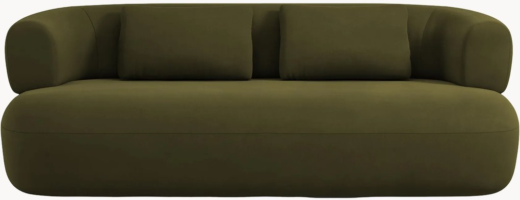 Divano 2 posti in velluto Jenny, larg. 178 cm