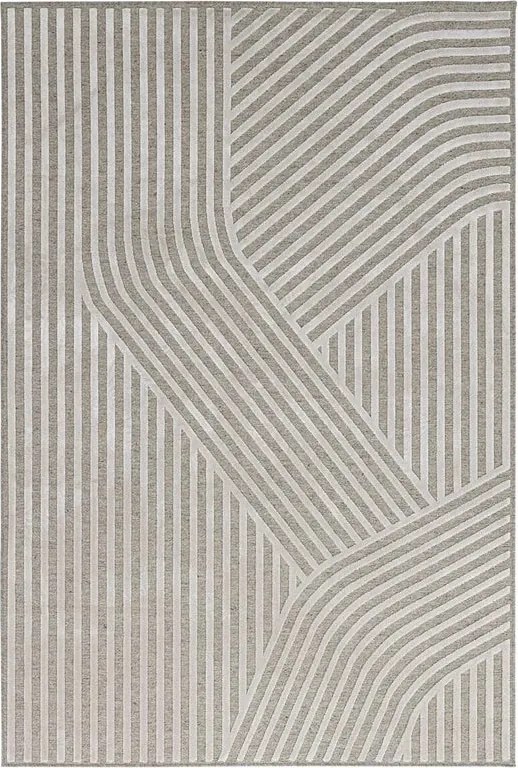 Tappeto Mayfair in viscosa Tortora L 230 x L 160 cm