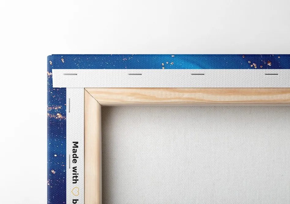 Quadro su tela – Astrazione blu