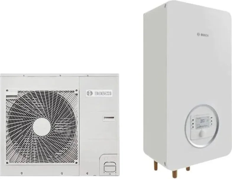 Bosch - pompa di calore splittata aria-acqua reversibile csh 3000i aw 6 ors da 6 kw r-40 + unità interna murale codice 7735252262