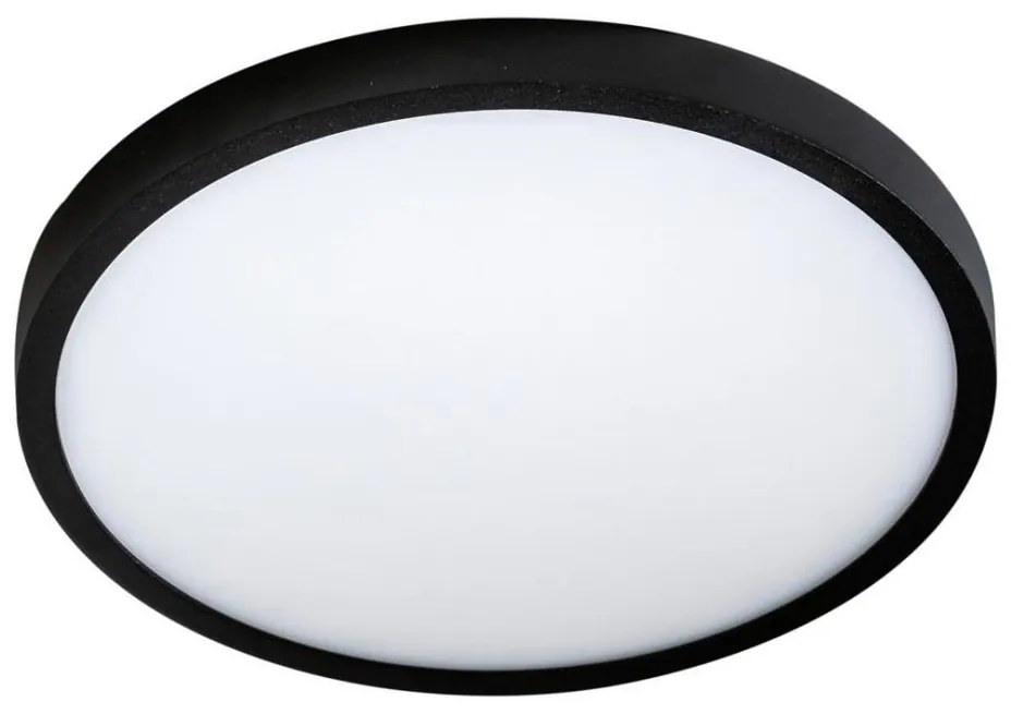 Azzardo AZ4243 - Plafoniera LED MALTA LED/24W/230V d. 30 cm nero