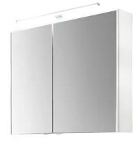 Pensile con luce L 80 x P 17 x H 70.3 cm bianco Pelipal