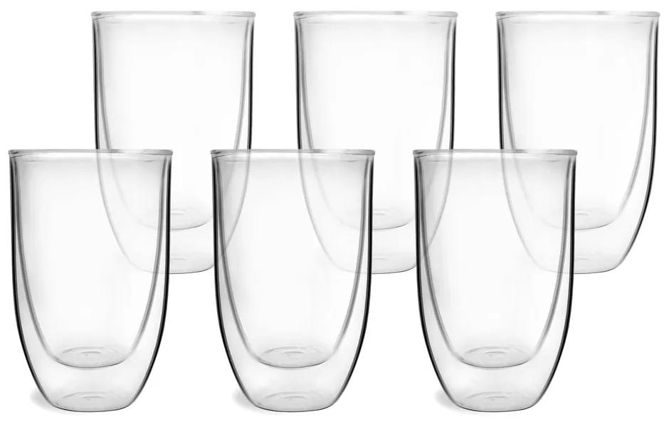 Set di 6 bicchieri a doppia parete NATALIE, 350 ml - Vialli Design