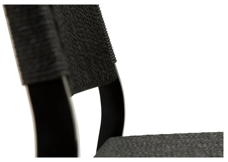 Sedia da pranzo nera Loop - DAN-FORM Denmark