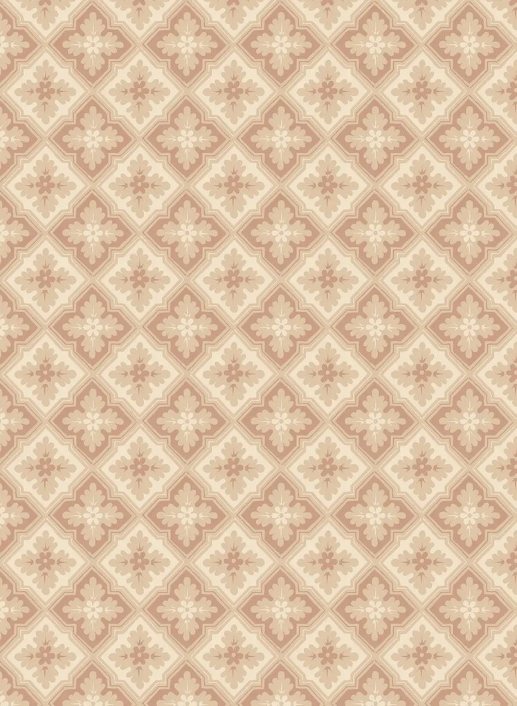 Sandberg Tapete Edvin - Terracotta