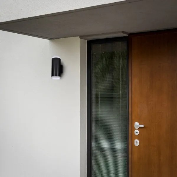 Brilagi - Applique da esterno LED RGBW MATERA 2xGU10/4,8W/230V nero IP54