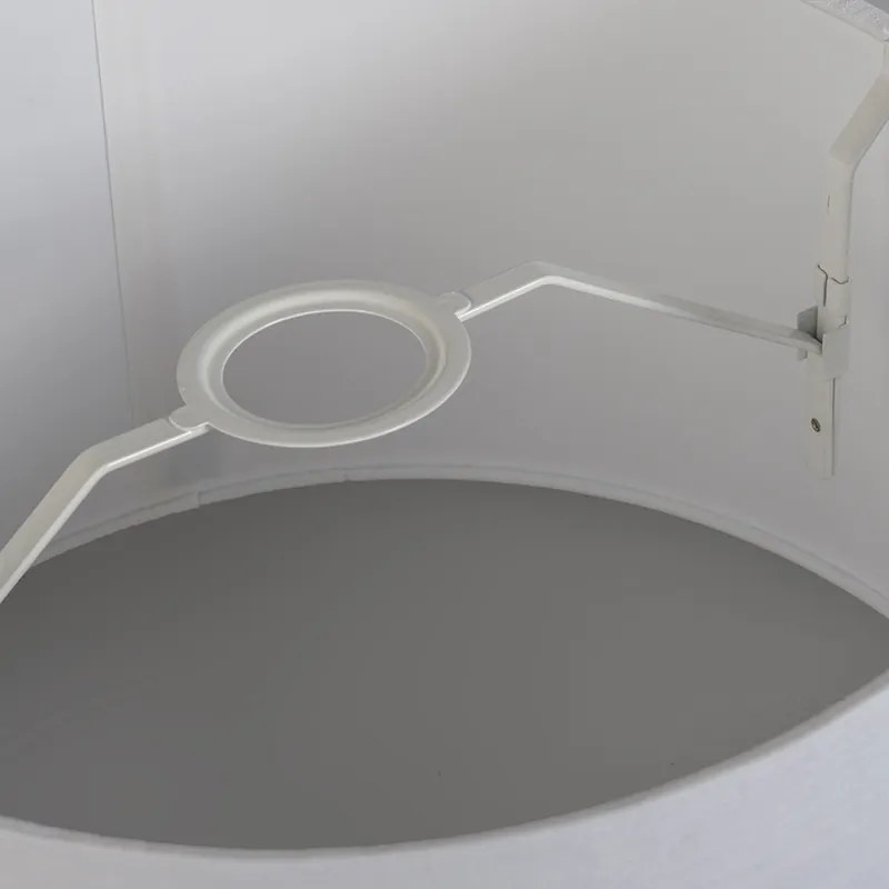 Paralume in lino nero 35 cm