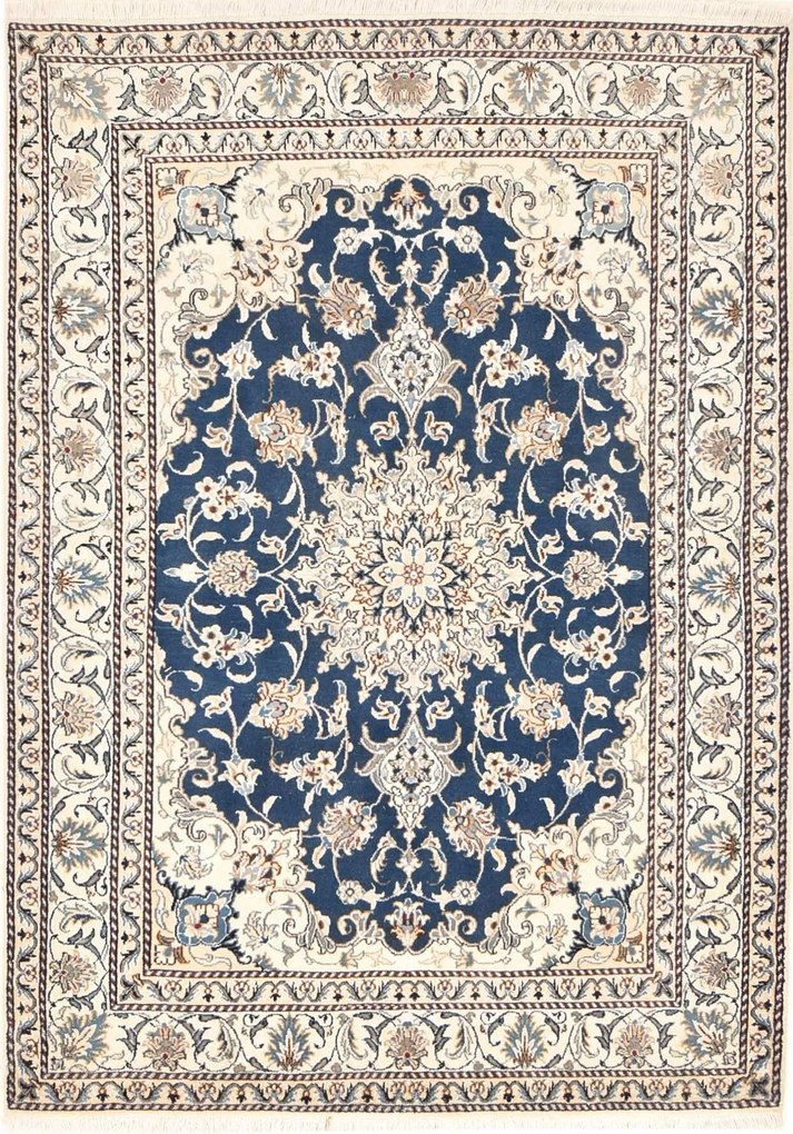 Nain Tappeto persiano 210x150 (Iran) Annodato A Mano