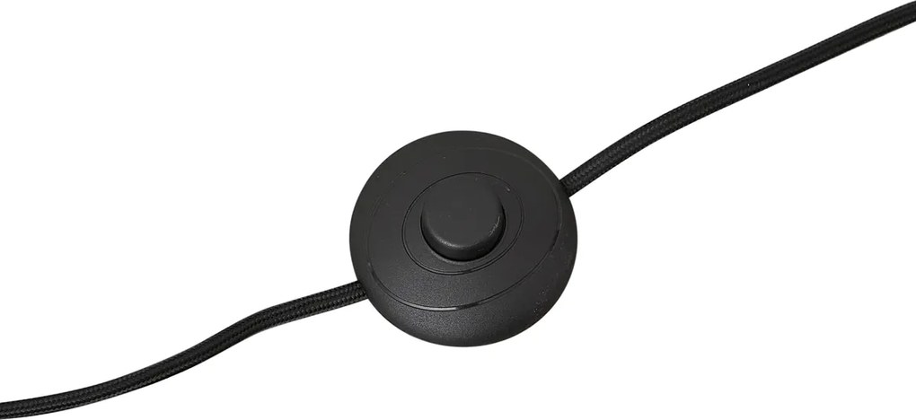 Lampada da terra Japandi beige senza paralume - Simplo