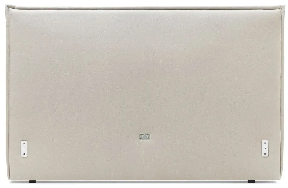 Letto matrimoniale imbottito beige con griglia 160x200 cm Sary - Bobochic Paris