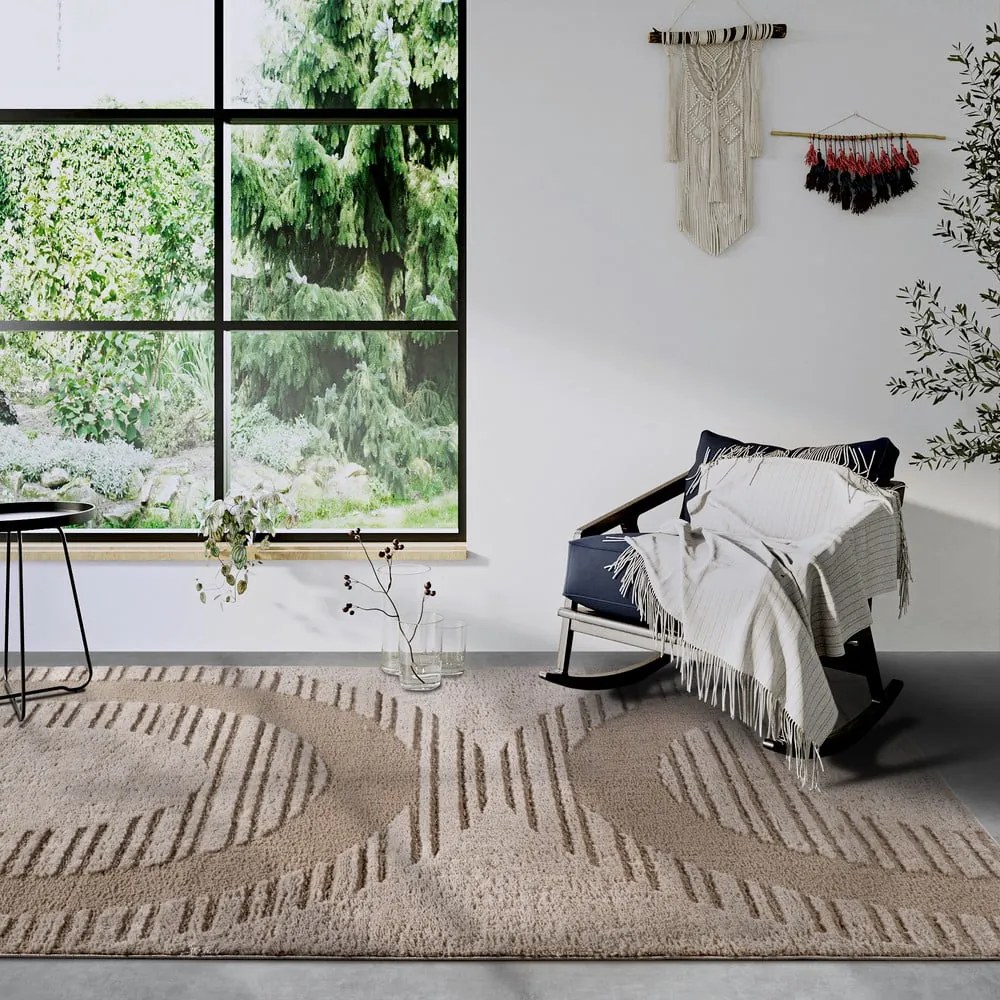 Tappeto beige 80x120 cm Bartoux Beige - Elle Decoration