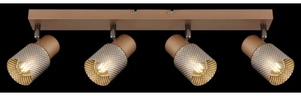 Globo 54314-4 - Faretto SATELLA 4xE14/40W/230V