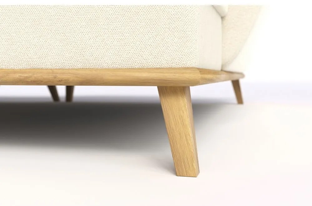 Divano letto angolare crema (penisola a destra) Balitco - Ropez