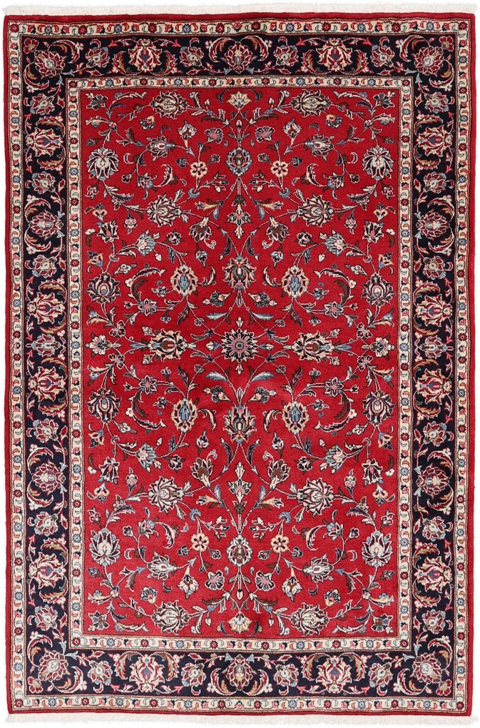 Kashan Tappeto persiano 210x140 (Iran) Tessuto A Mano
