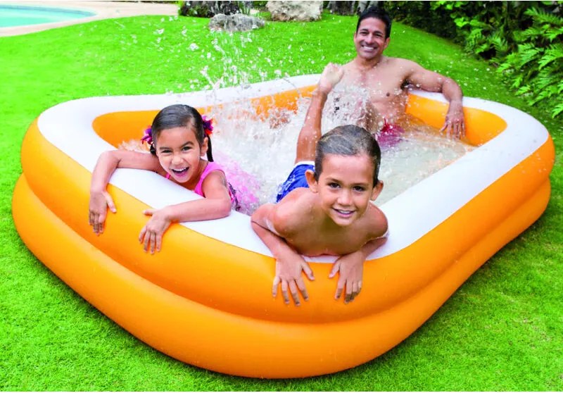 Intex PISCINA GONFIABILE FAMILY cm. 229x152x48 h (lt. 600)