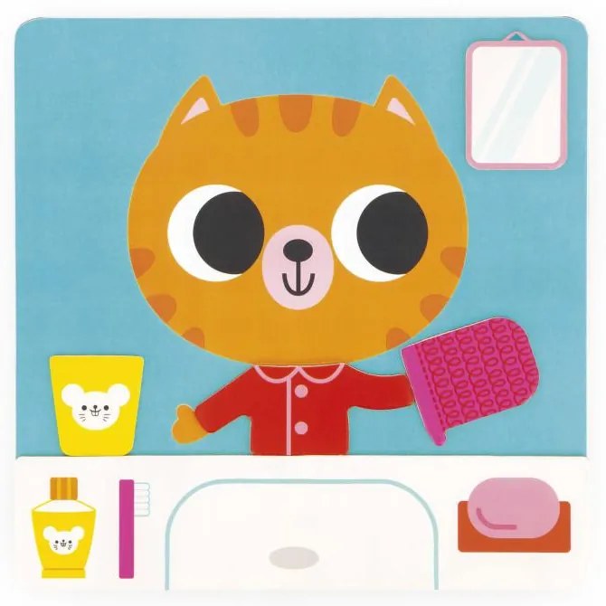 Gioco magnetico - Il gattino dei rituali quotidiani