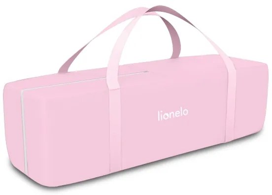 Lionelo - Lettino da viaggio FLOWER Flamingo