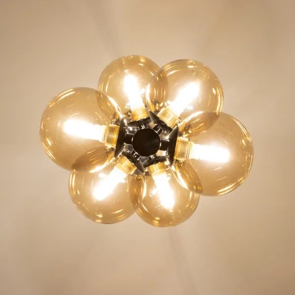 Brilagi - Lampadario LED a sospensione con filo MILLA 6xG9/3W/230V cromo lucido/oro